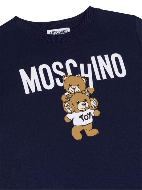 T-shirt bambino maniche corte MOSCHINO KID-TEEN | HVM04KLAA0140016